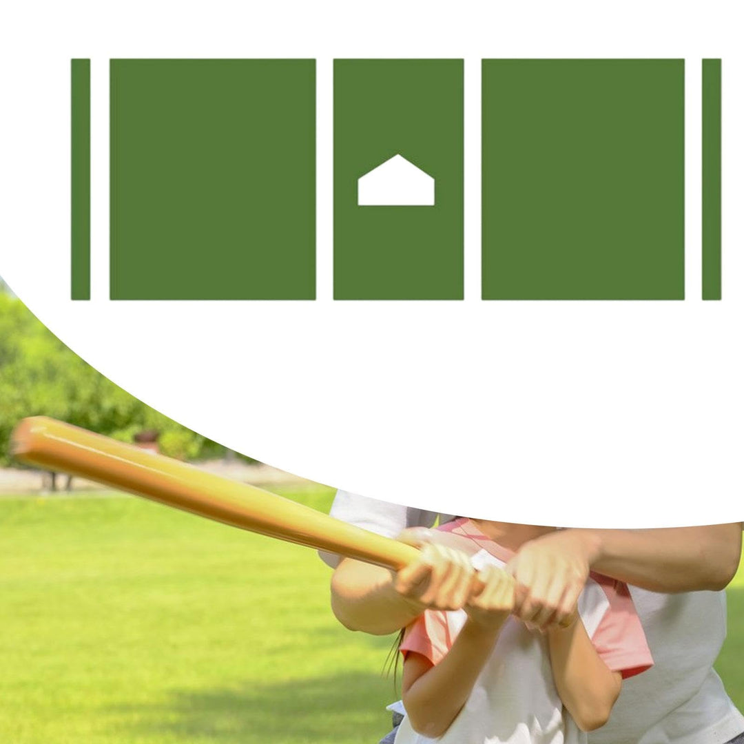 SPP Baseball &amp; Softball Hitting Mat 300 × 116 cm – Portable Batting Practice Mat