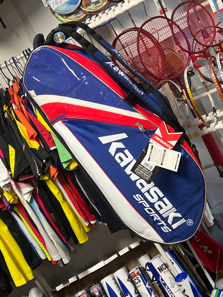 Kawasaki  Racquet Badminton Racket Bag KBB-8631 blue（76×32×23CM)