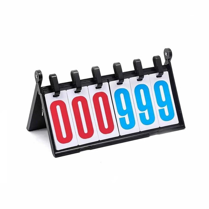 SPP Portable Multi-Sport Flip Scoreboard – Thickened PVC Score for Volleyball, Basketball, Soccer &amp; More