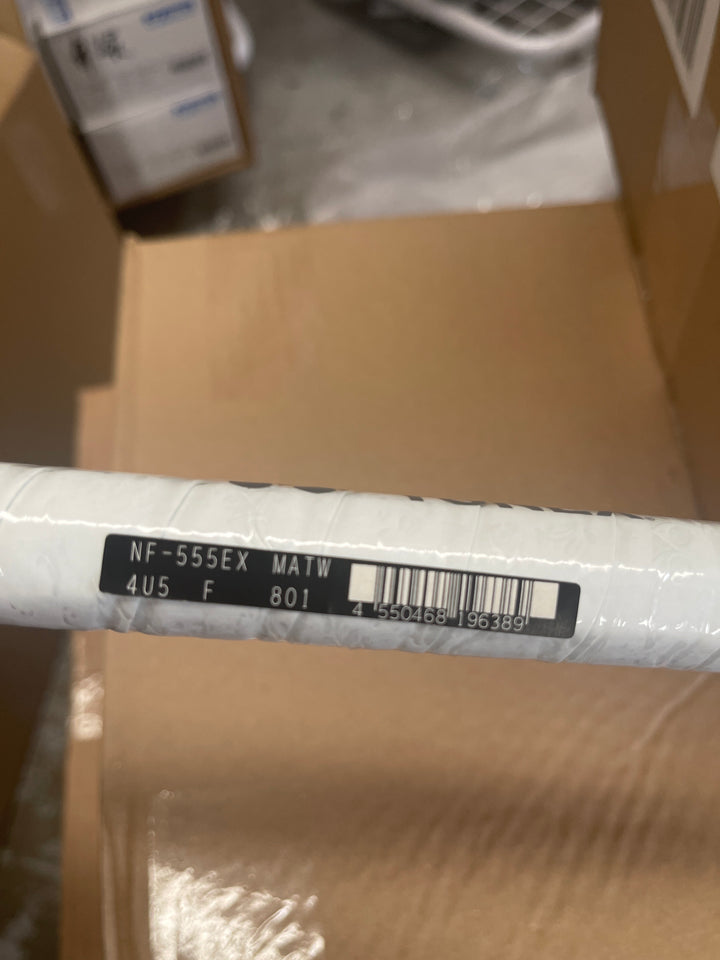 YONEX Nanoflare 555 4U5 Badminton Racket NF-555EX MATW (Matte  White) Frame Only