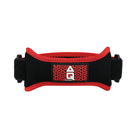AQ Patella Brace Fitness Running Basketball Soccer Compression Shock Absorption Double Buckle Adjustable Knee Brace 50511SP