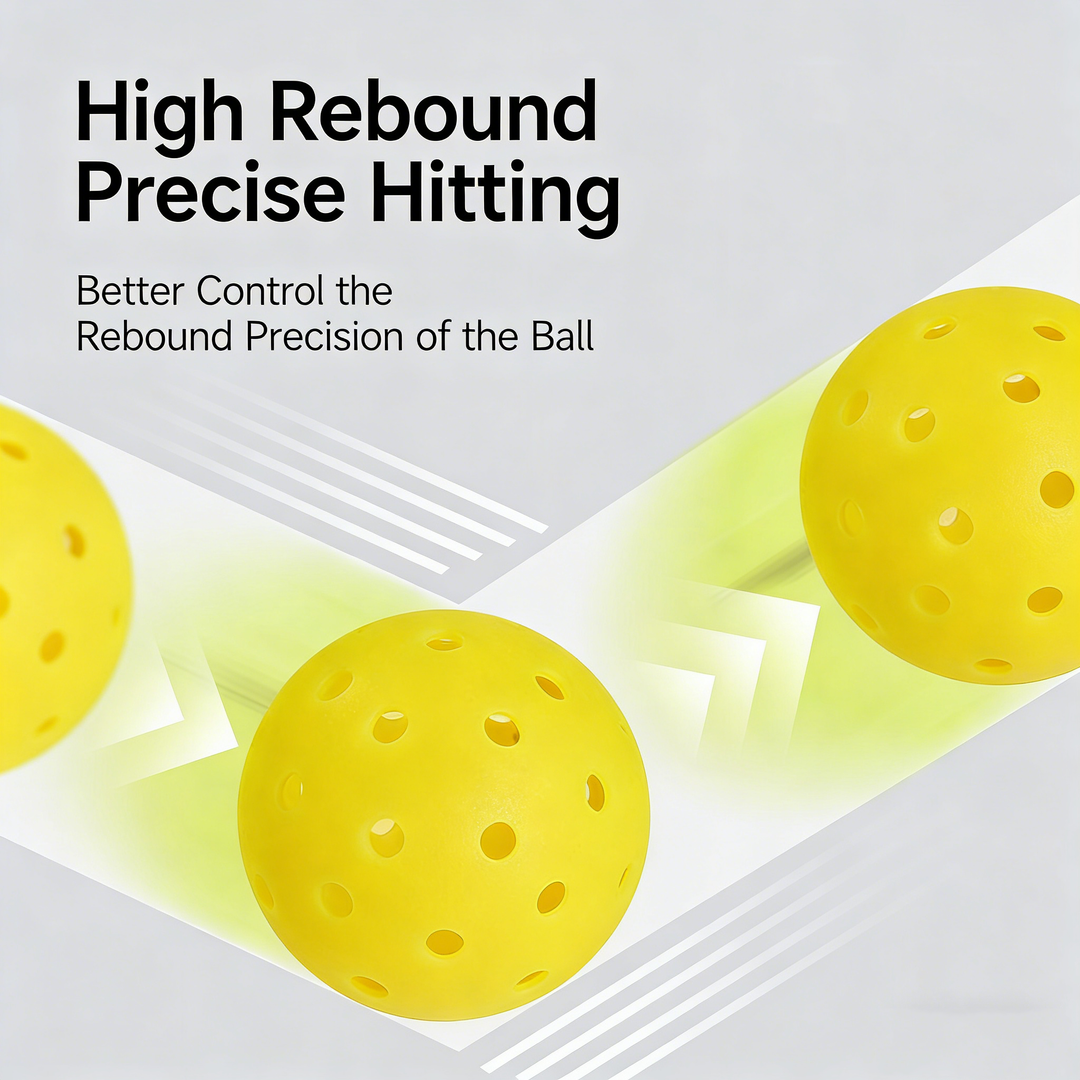SPP 40-Hole Rotomolded One-Piece Pickleball - Tournament-Grade with Smooth Surface &amp; Uniform Structure