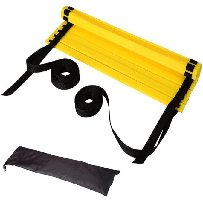 SPPHOENIX 7M & 8M Agility Speed Ladder for Sports Training - Soccer, Football, Fitness Trainer with Adjustable Rungs, Carry Bag Included