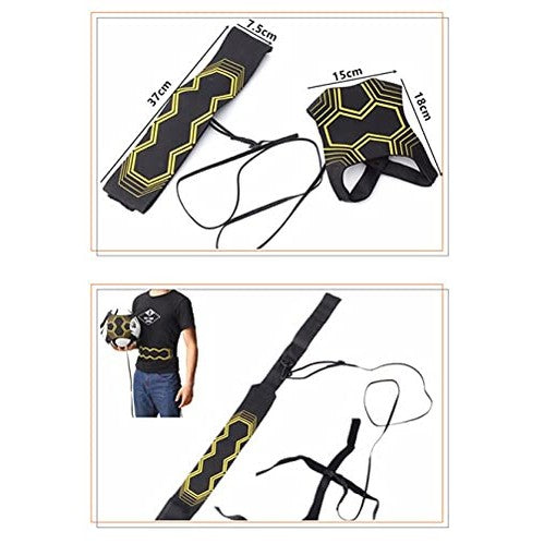 SPP Soccer Training Device Adjustable Elastic Strap Kick Trainer Self Practice Indoor Soccer Training Equipment