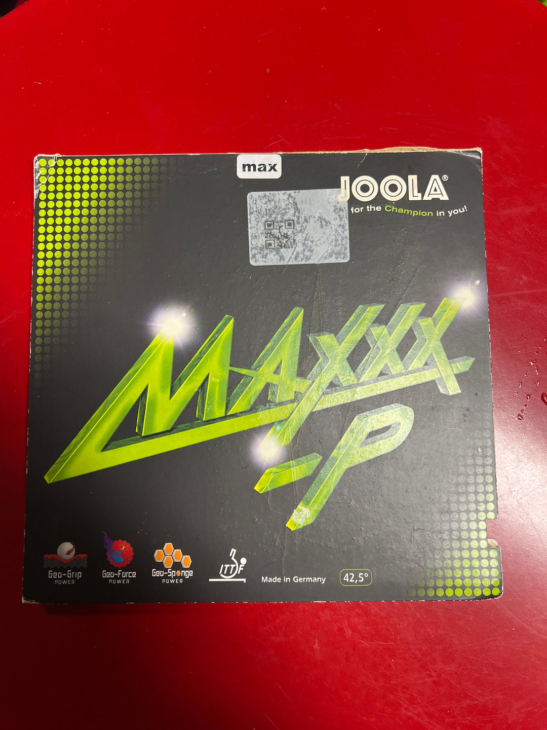 JOOLA MAXXX-P Table Tennis Racket Rubber Black Clearance Sale