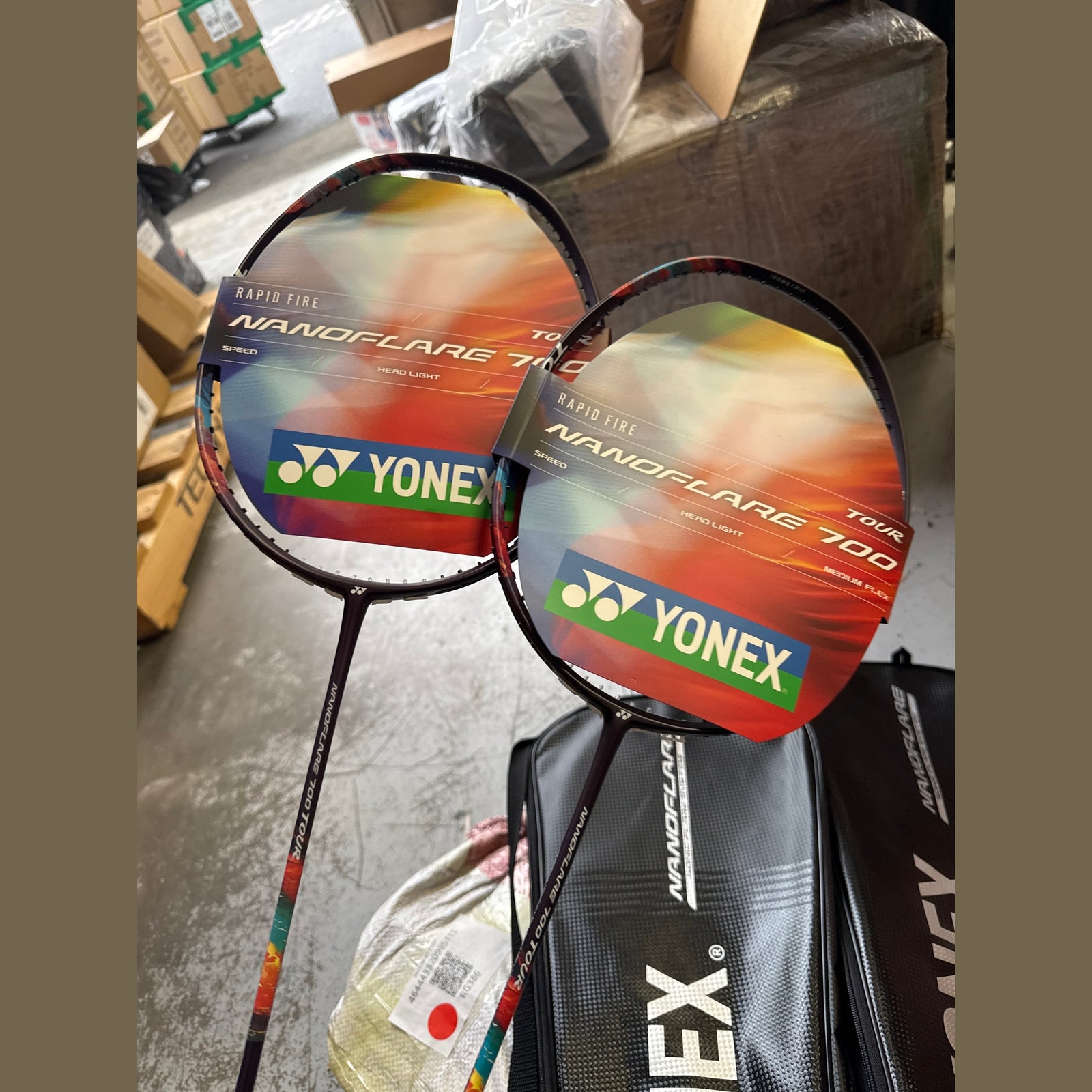 YONEX Nanoflare 700 Tour (Dark Red)-4u6-Frame Badminton Racket product image - YONEX Badminton Racket