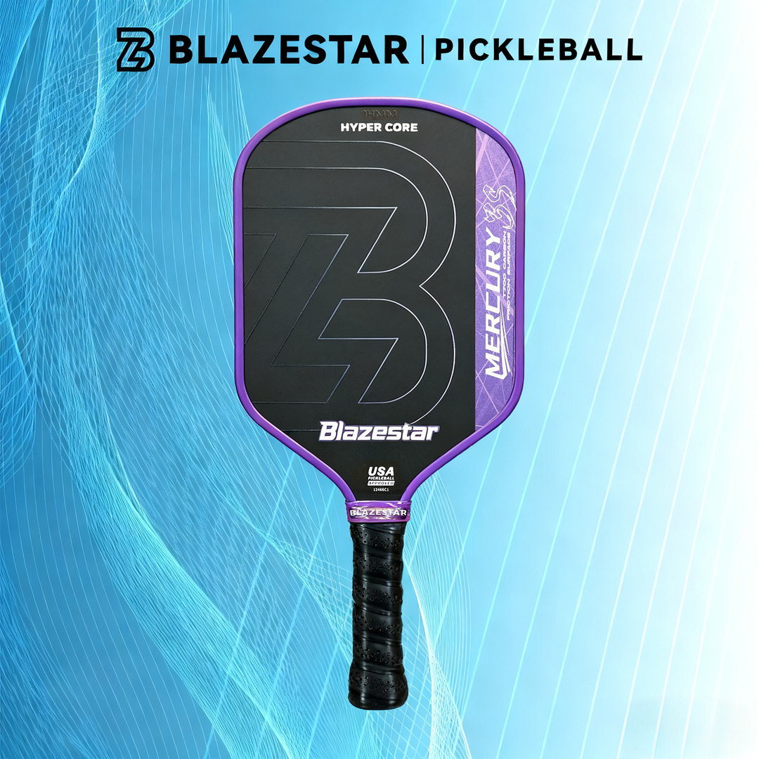 BLAZESTAR Professional Competitive Pickleball Paddle – Hot-Pressed T700 Carbon Fiber