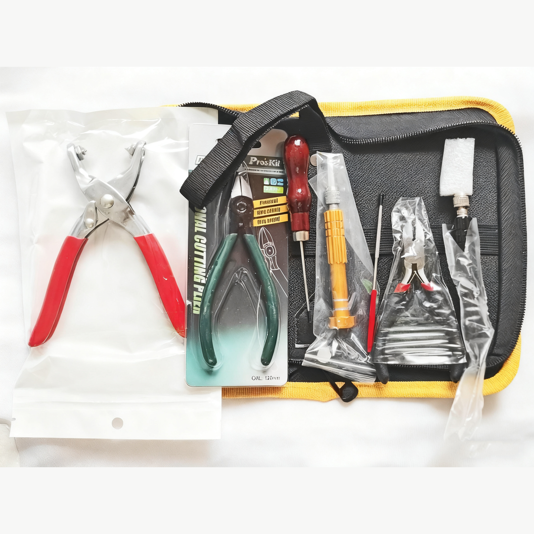 Badminton Racket Grommet Removal & Replacement Tool Set – Complete Kit for Stringing Maintenance