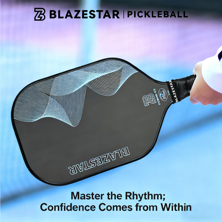 BLAZESTAR T300 Carbon Fiber Pickleball Paddle – Professional Tournament & Training Paddle