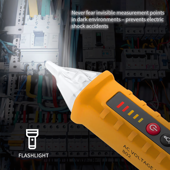 Non-Contact Voltage Detector Digital Electrical Pen Live Wire Tester,VD802