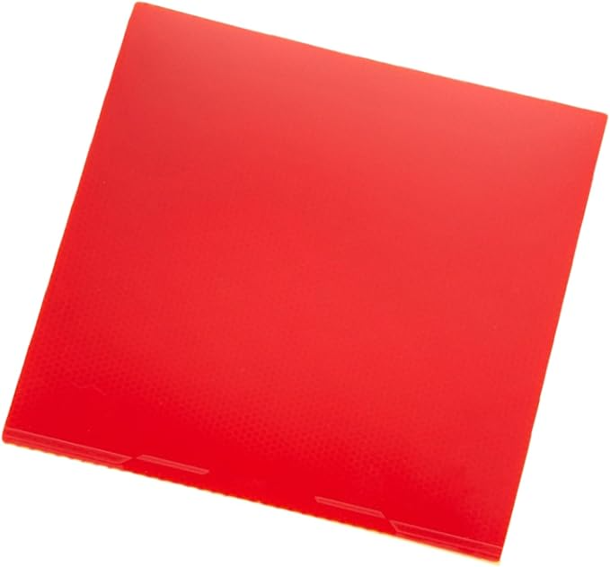 SPP Universal Table Tennis Rubber PingPong Bat Replacement Rubbers Black/Red Universally Suitable for Beginners