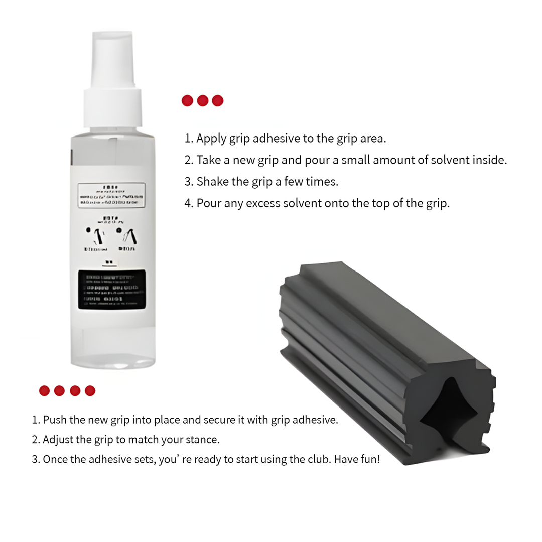 WOWWOW Golf Repair Set Regrip Kit ReGrip Clamp,tool ,Grip Tape 120ml ,Grip Solvent