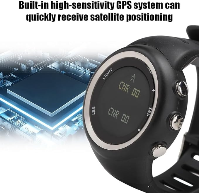 EZON GPS Running Watch – Speed, Calorie Tracker & Stopwatch for Men T031