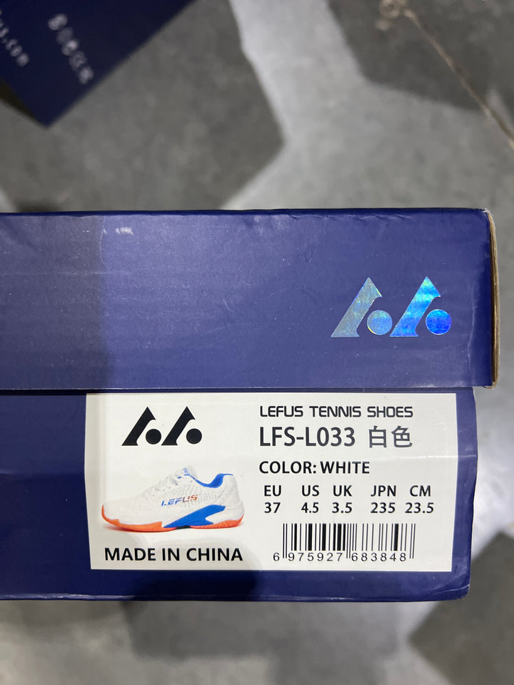 LEFUS Professional Non-Slip Tennis Shoes, Breathable KPU Mesh Sneakers with MD Rubber TPU Sole for Outdoor Sports L033