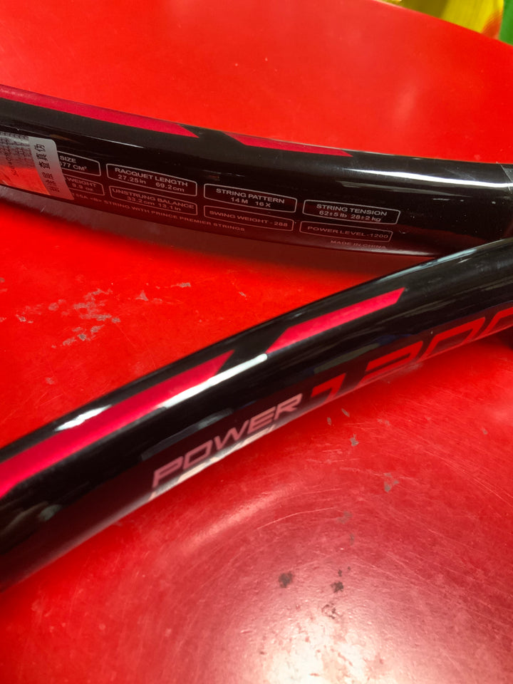PRINCE Premier 105 Red 7T35A3012 grip size 2 4(1/4) New Old Stock