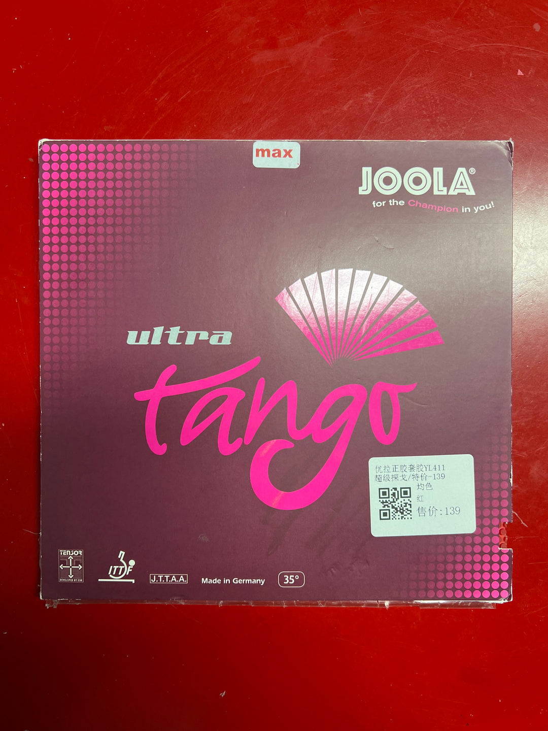 JOOLA TANGO ULTRA Table Tennis Rubber