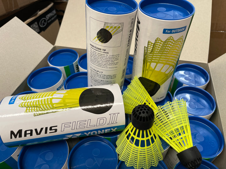 Yonex MAVIS FIELD II Nylon Shuttlecock Badminton Racket Yellow 1 Pack / 3 pieces