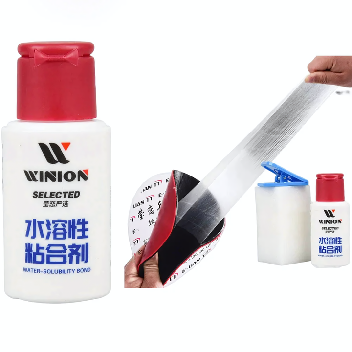 WINION Table Tennis Water Solubility Bond Glue  (V.O.C Free) 60 ml For Table Tennis Rubber With Racket