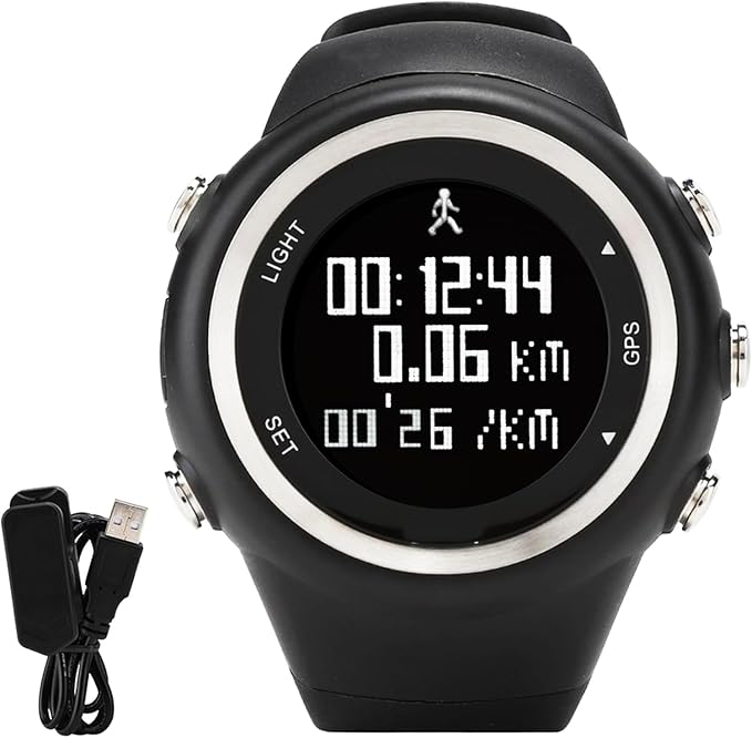 EZON GPS Running Watch – Speed, Calorie Tracker & Stopwatch for Men T031