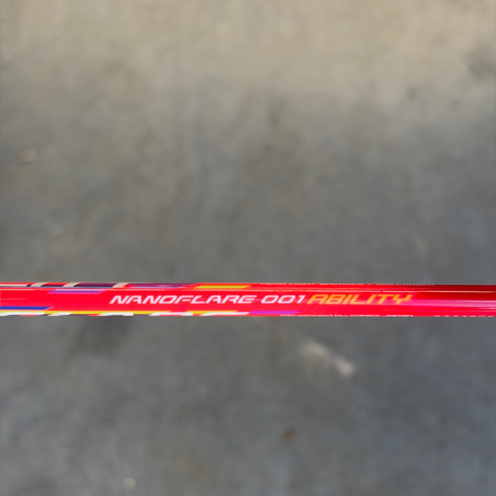 YONEX Nanoflare 001 Ability Badminton Racket Flash Red 5U*5 Strung