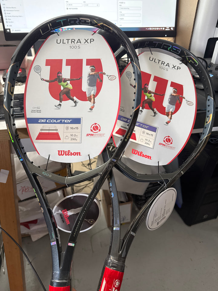 Wilson Ultra XP 100S 100 head 10.2oz 16x15 4 1/4 Grip Tennis Racquet