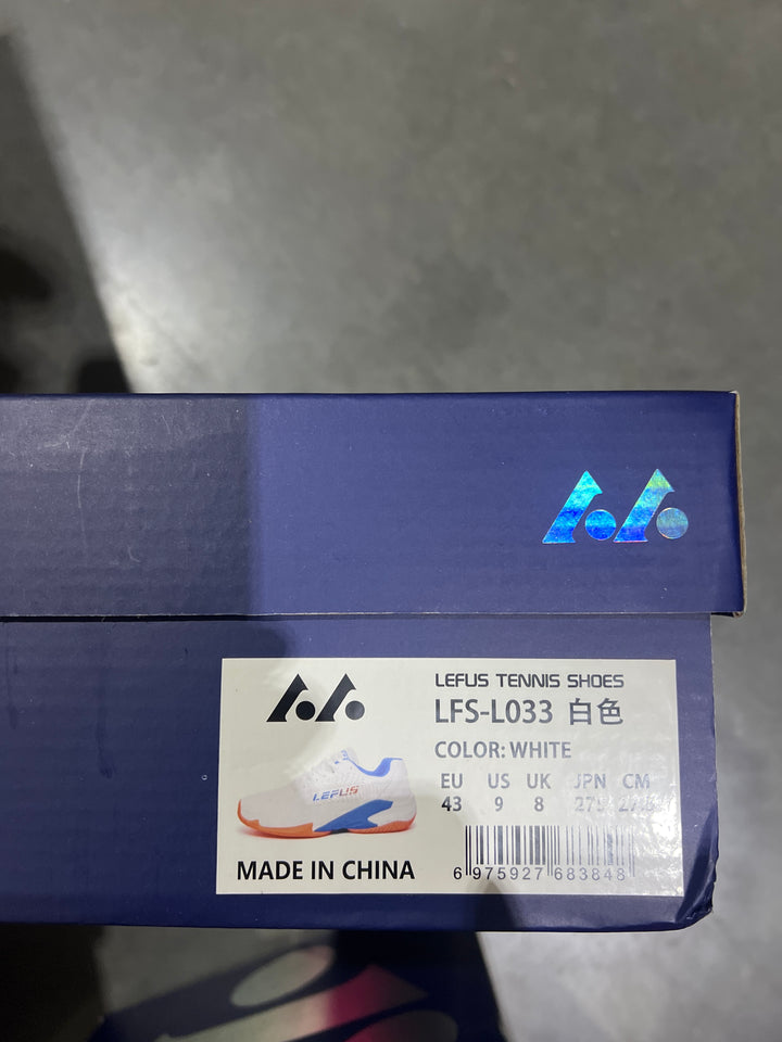 LEFUS Professional Non-Slip Tennis Shoes, Breathable KPU Mesh Sneakers with MD Rubber TPU Sole for Outdoor Sports L033