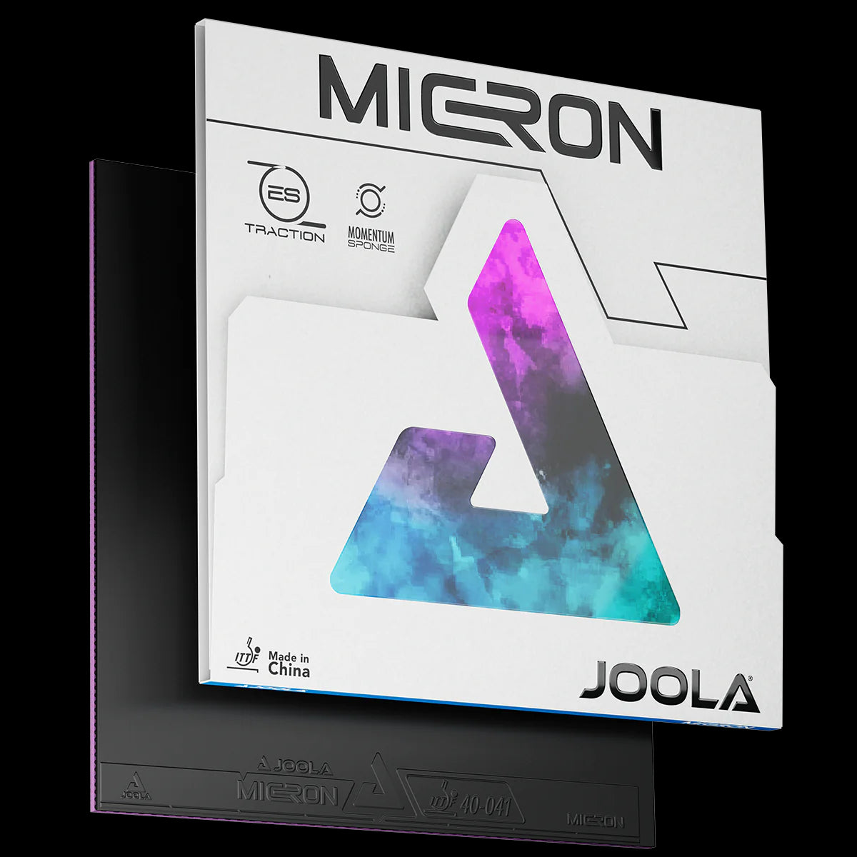 JOOLA Vizon/Micron Max Table Tennis Rubber - Red product image - JOOLA table tennis rubber
