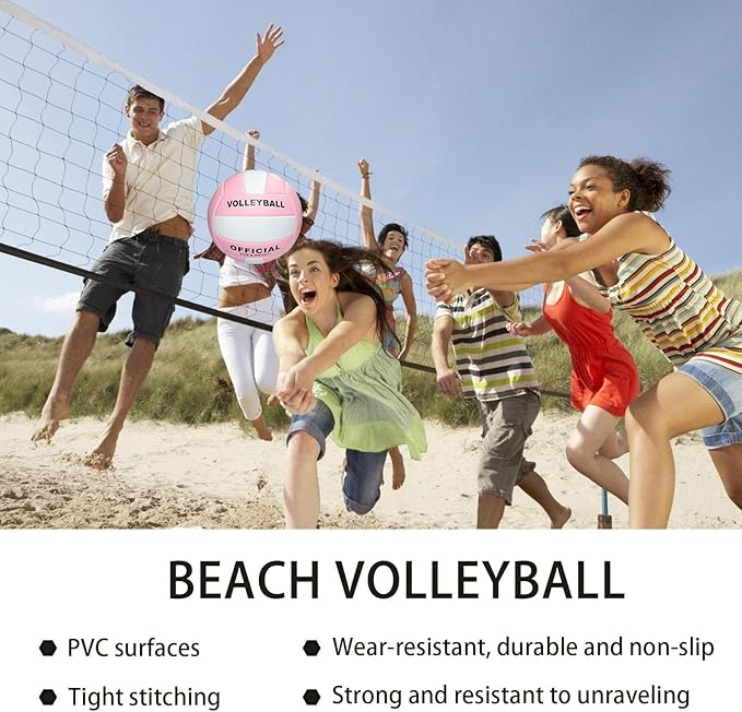 SPP Volleyball Official Size 5 Volleyball Sports Training Game Ball for Beginners Teenagers