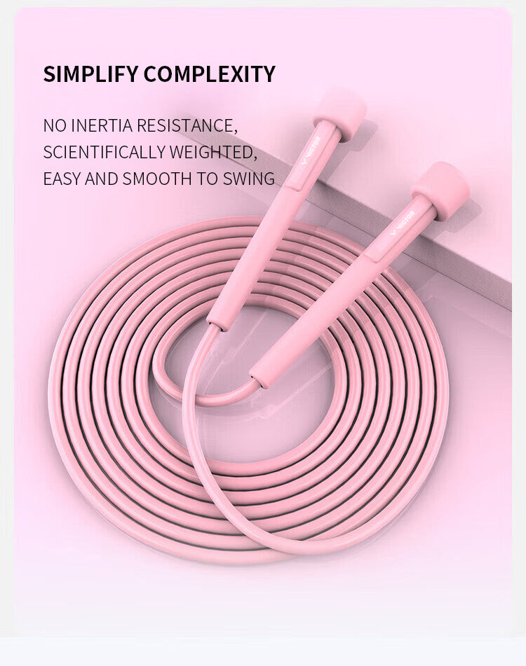 VICTOR Jump Rope – Fitness Training, Unisex, 2.7mx4.0mm,SP652