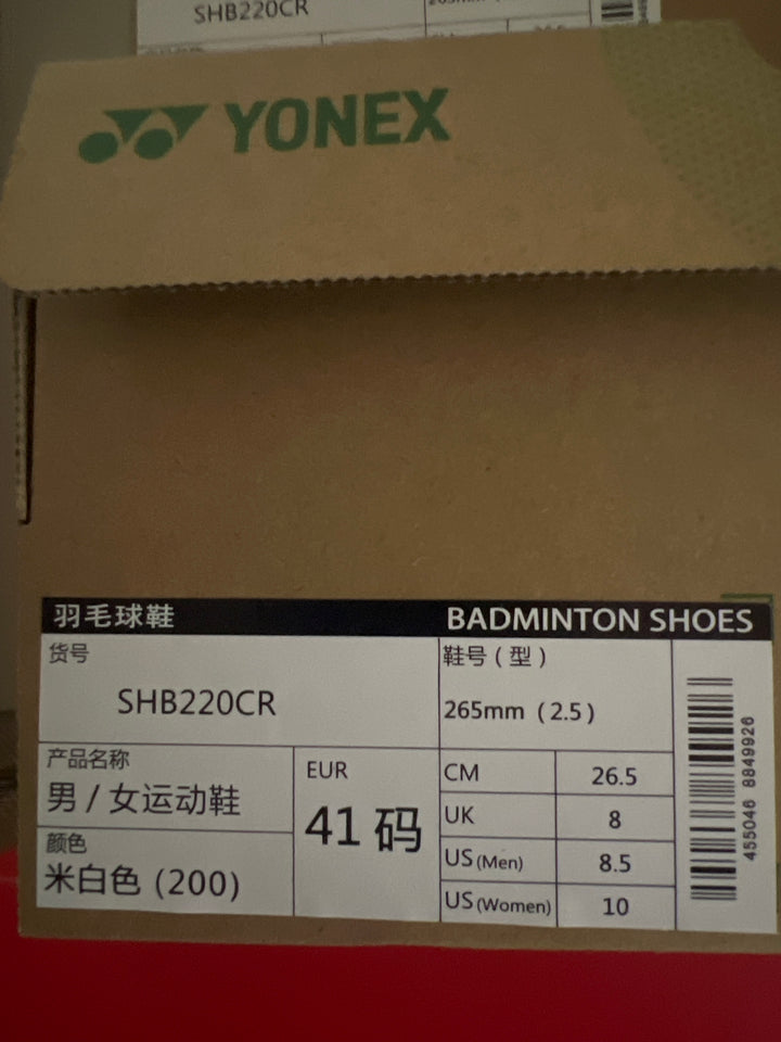 YONEX Badminton Shoes Power Cushion+ SHB220CR