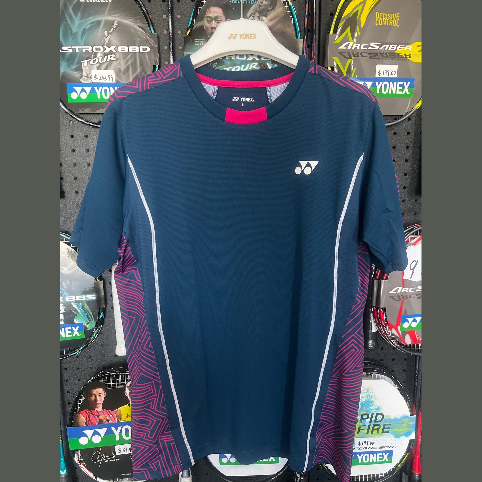 YONEX Badminton Sports Short L Male 110349BCR Badminton Product product image - YONEX Badminton Product