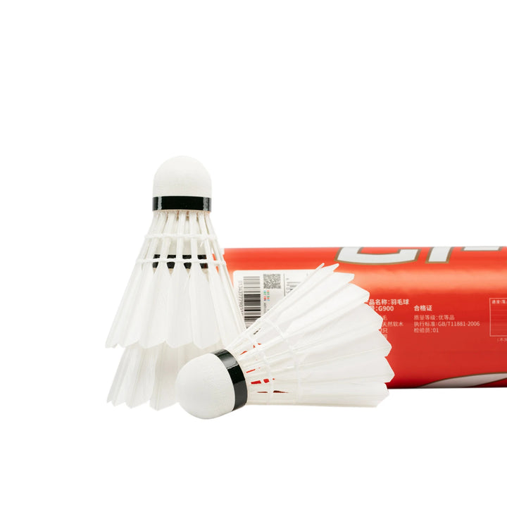Li Ning 12 PCS G900 Badminton Goose Feather Badminton Shuttlecock
