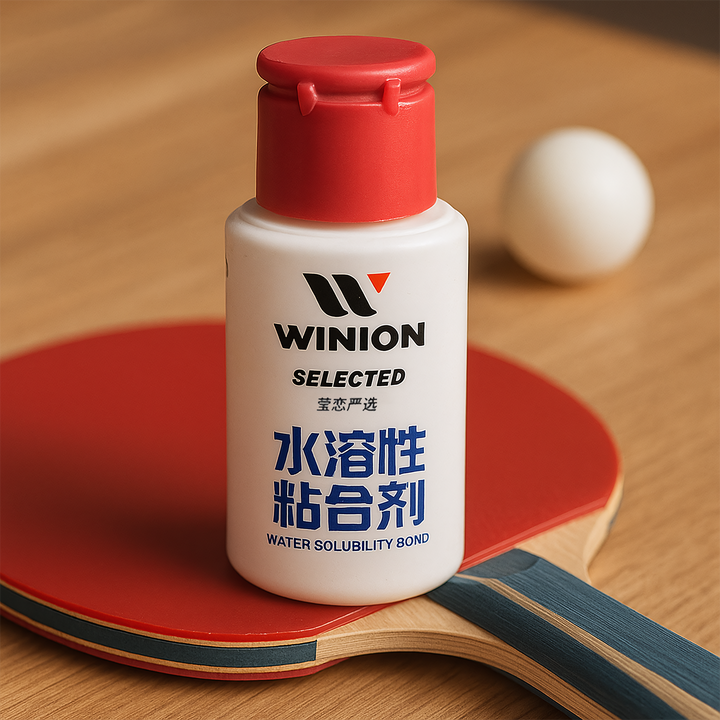 WINION Table Tennis Water Solubility Bond Glue  (V.O.C Free) 60 ml For Table Tennis Rubber With Racket