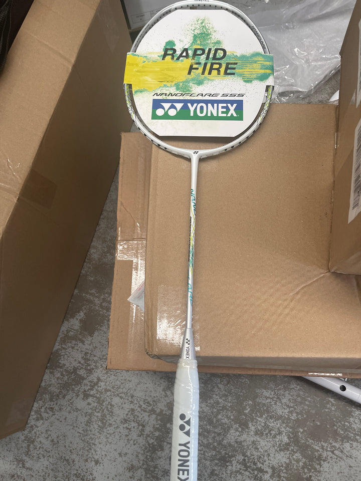 YONEX Nanoflare 555 4U5 Badminton Racket NF-555EX MATW (Matte  White) Frame Only