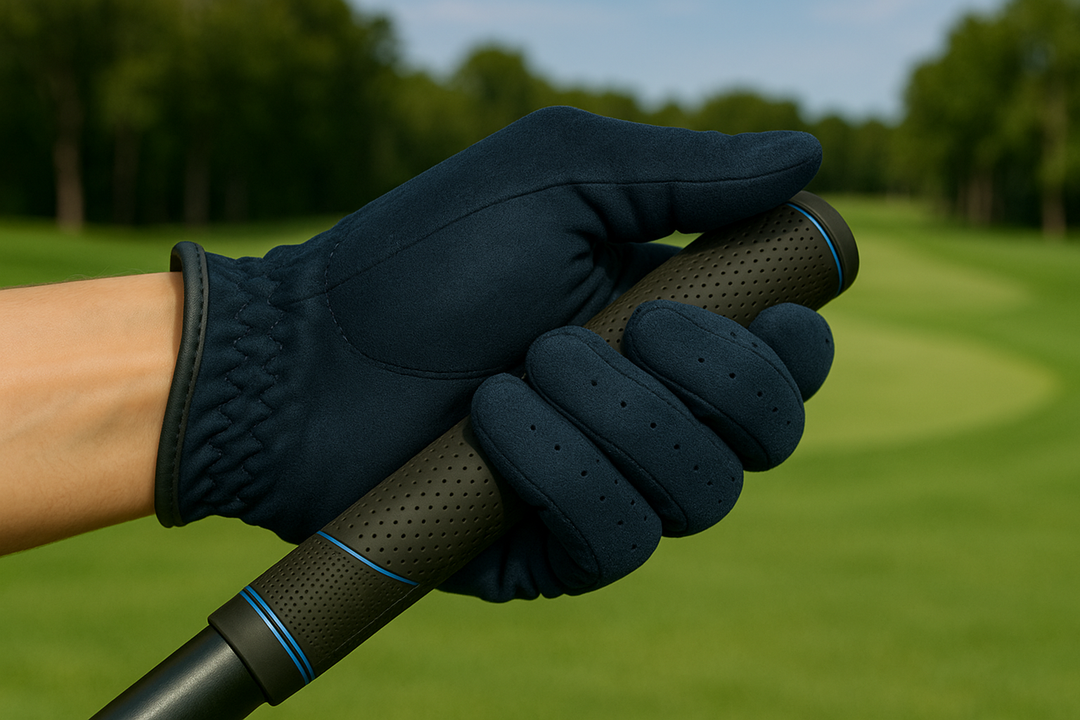 SPP Golf Glove Korean Nanofabric (WHITE/BLACK/BLUE, LEFT HAND/RIGHT HAND)