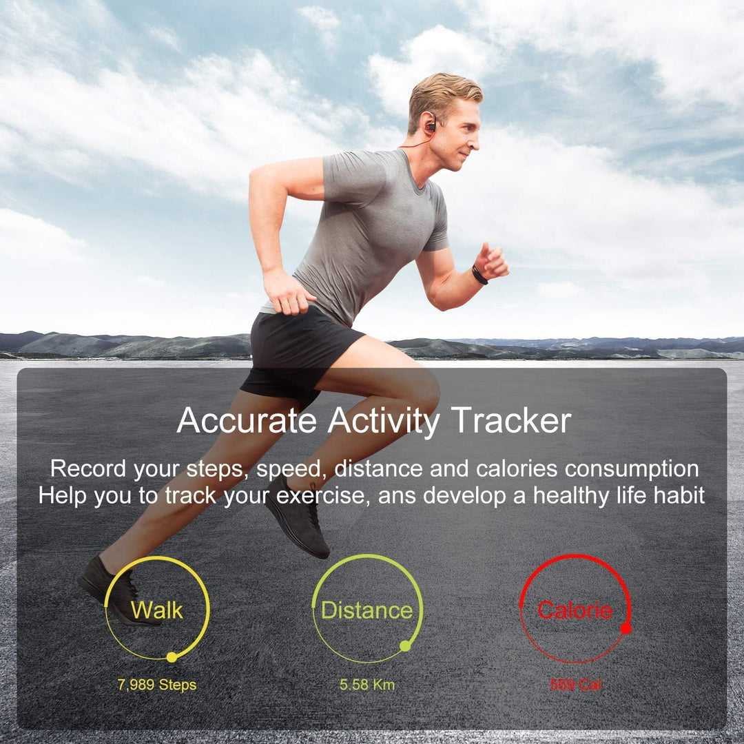 EZON Digital Watch Fitness Watch – Waterproof，Pedometer&Step Counter ,T029