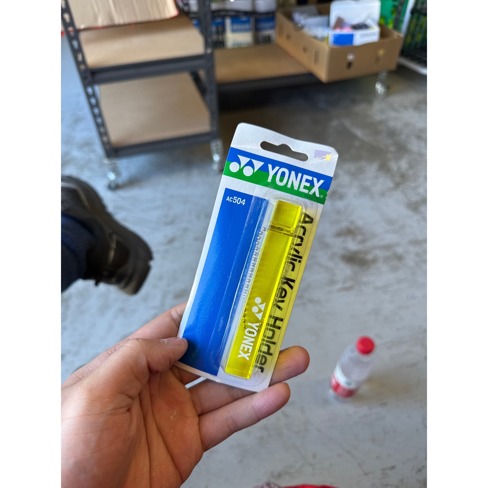 Yonex Acrylic Key Holder Ac504 Keychain product image - YONEX Keychain