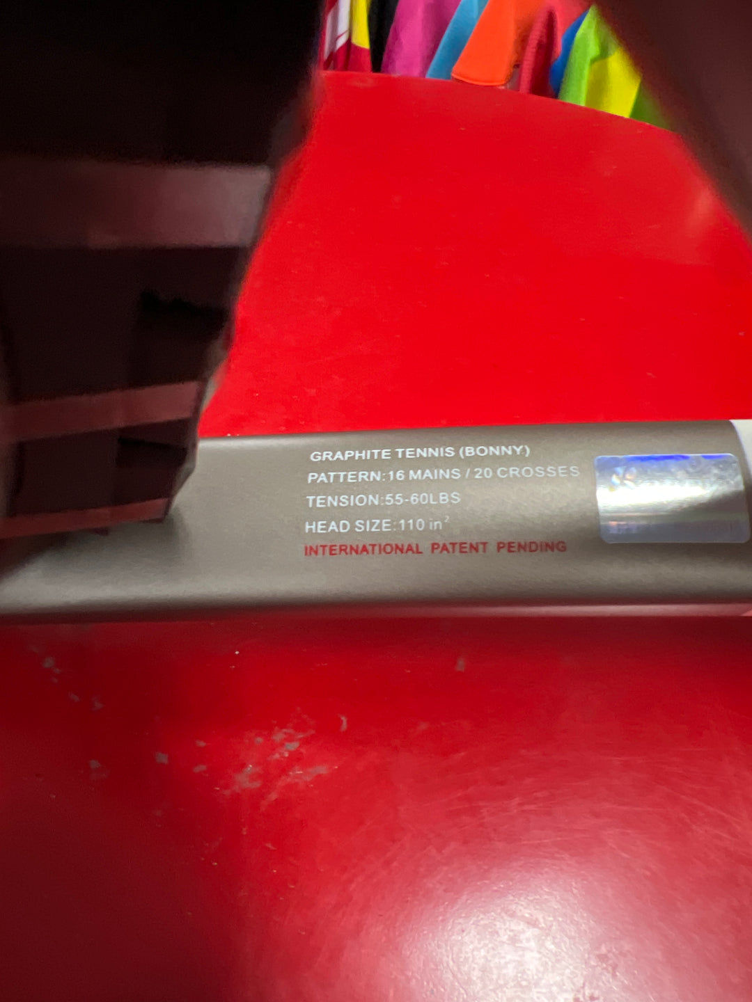 Bonny Science 68 Graphite Tennis Racquet NEW CENTURY I I Grip Size 2 (Same Photo Conditon )