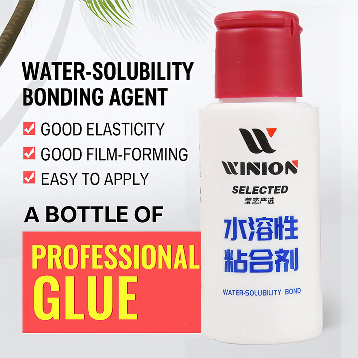 WINION Table Tennis Water Solubility Bond Glue  (V.O.C Free) 60 ml For Table Tennis Rubber With Racket