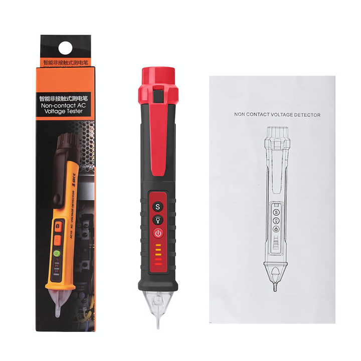 Non-Contact Voltage Detector Digital Electrical Pen Live Wire Tester,VD802