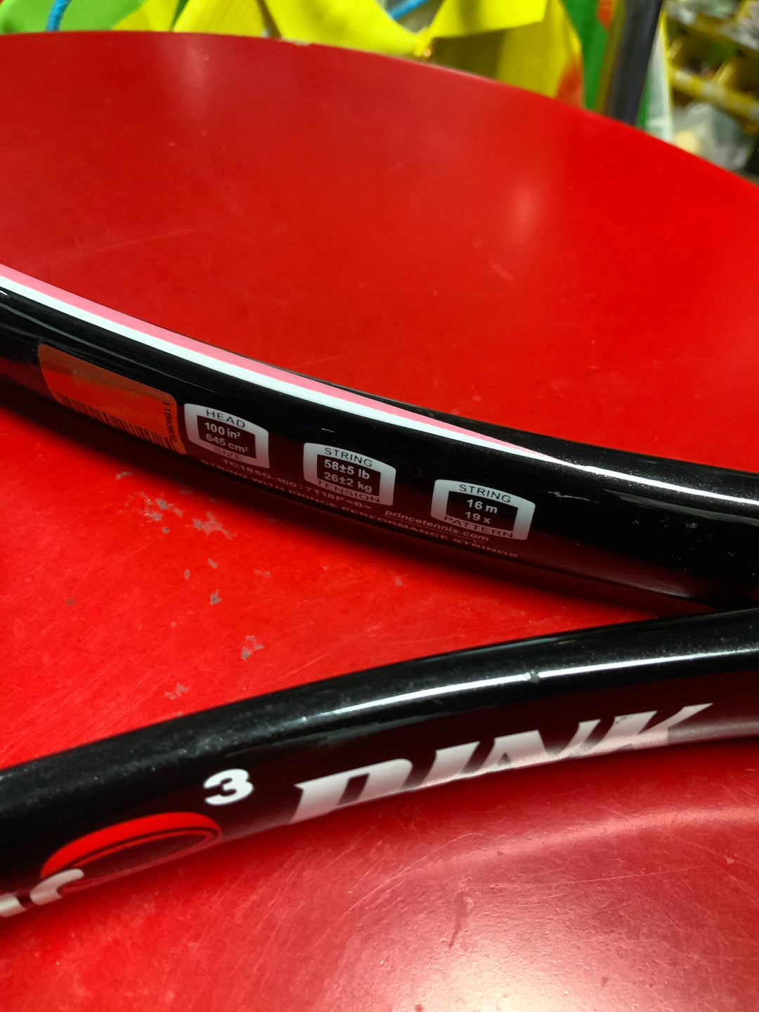PRINCE AirO3 Pink 7T18P2012 grip size 2 4(1/4) New Old Stock