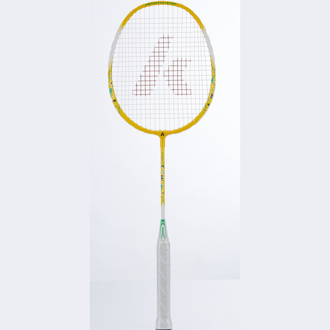 Kawasaki Happy Kids Badminton Single Racket Model 605 yellow