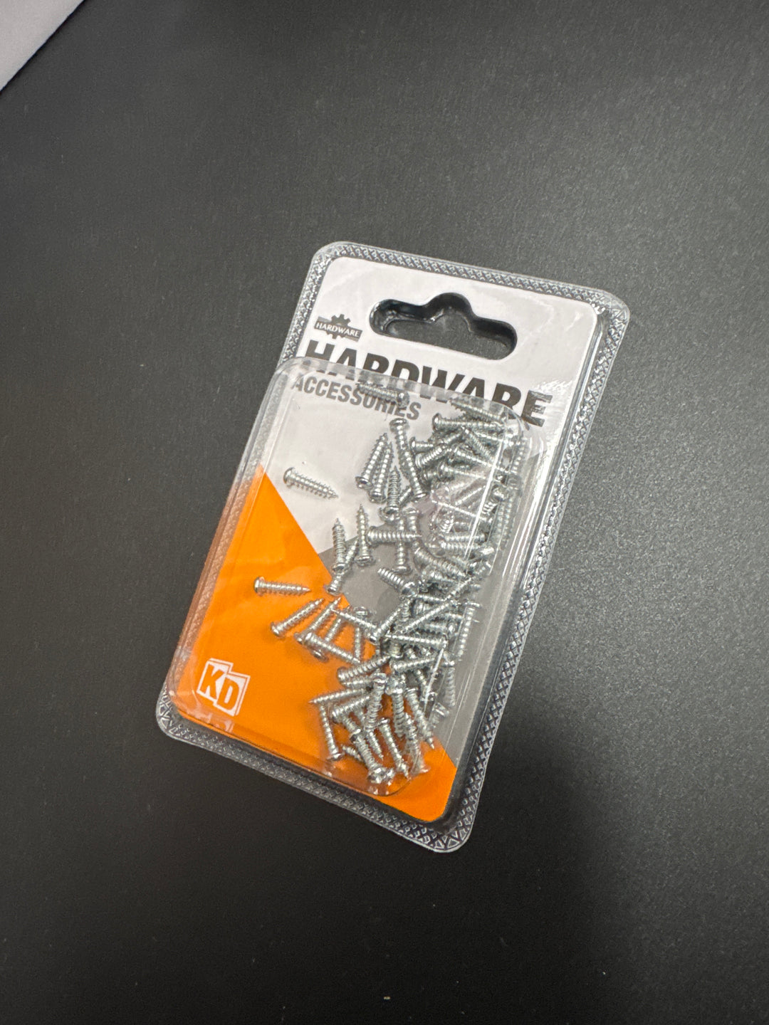 Daily Hardware Screws – Flat-Head Wood Fasteners, Twin Blister Pack