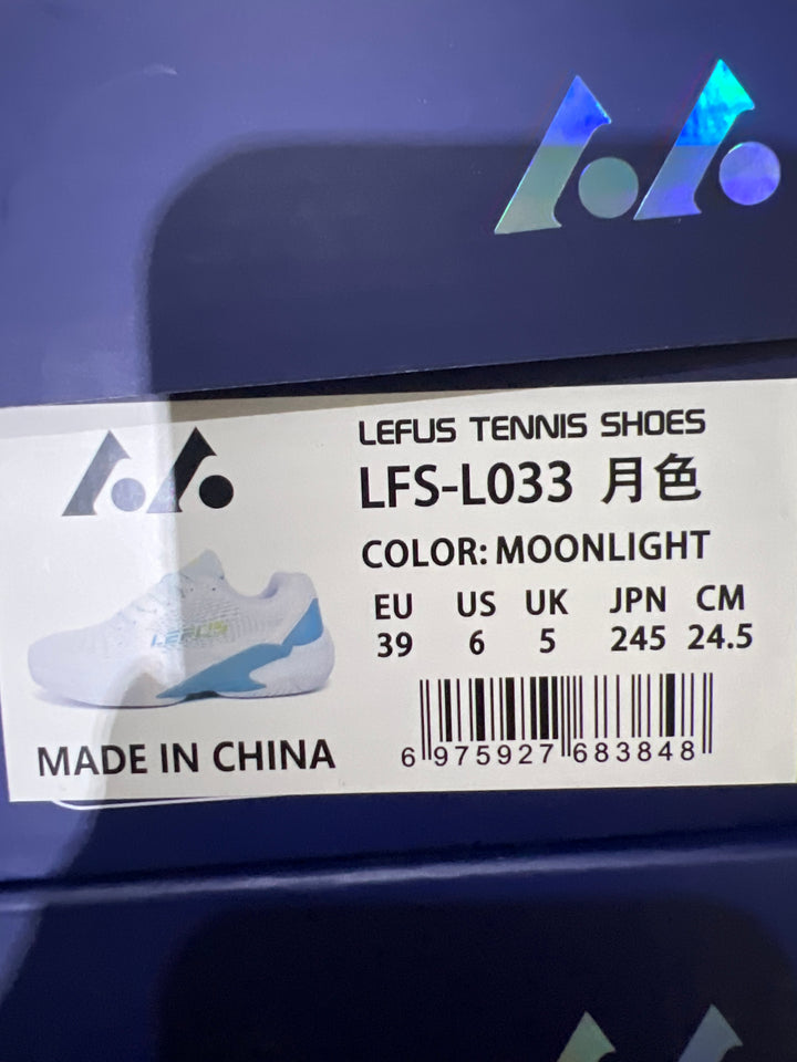 LEFUS Professional Non-Slip Tennis Shoes, Breathable KPU Mesh Sneakers with MD Rubber TPU Sole for Outdoor Sports L033
