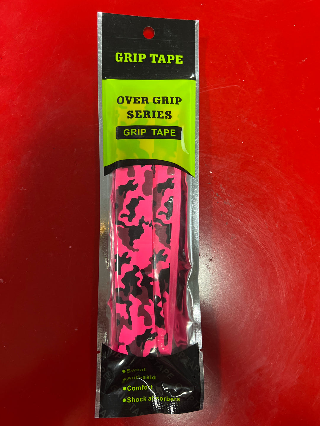 SPP Camouflage Memory Keel Racket Grip Anti Slip Super Absorbent Tennis, Badminton, Pickleball Overgrip Grip