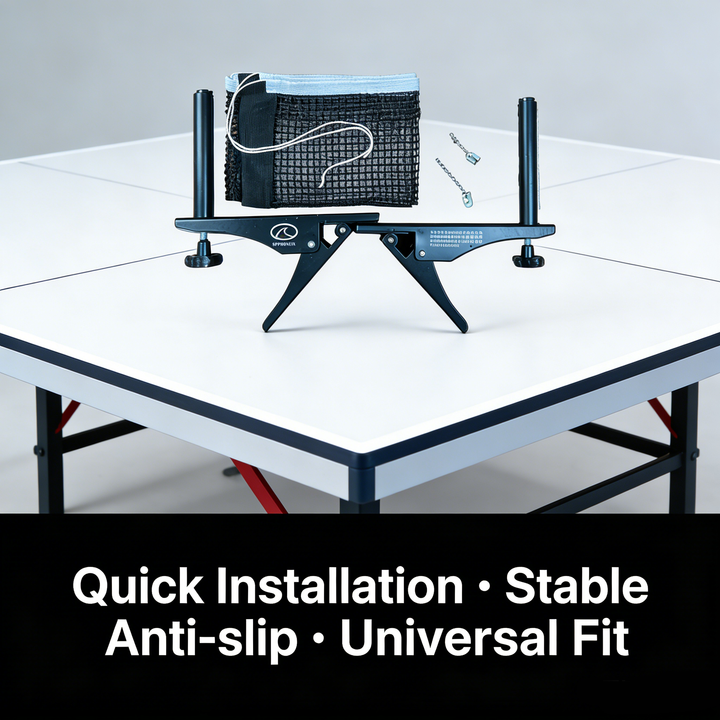 SPPHONEIX  Elite Clip Table Tennis Net and Post Set