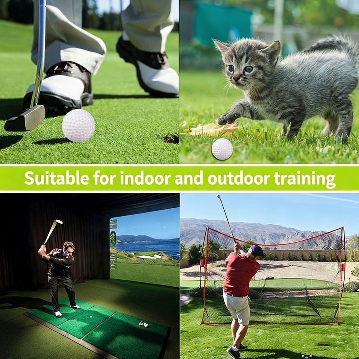 SPP Limited Flight Foam Golf Practice Balls 42mm - Realistic Feel Durable for Backyard Indoor Outdoor Practice