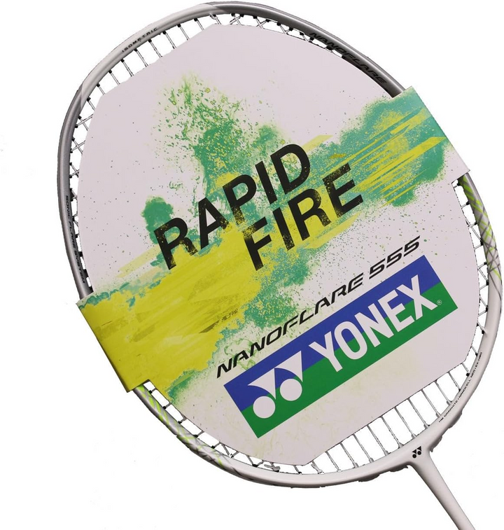 YONEX Nanoflare 555 4U5 Badminton Racket NF-555EX MATW (Matte  White) Frame Only