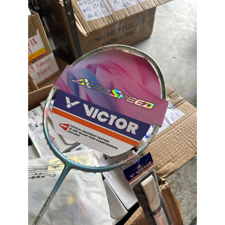 Victor AuraSpeed 90F TD Badminton Racket Pink 4UG6