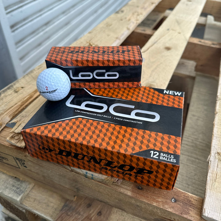 Dunlop LOGO Low Compression Golf Balls 2 Layers （3 PCS PER BOX）